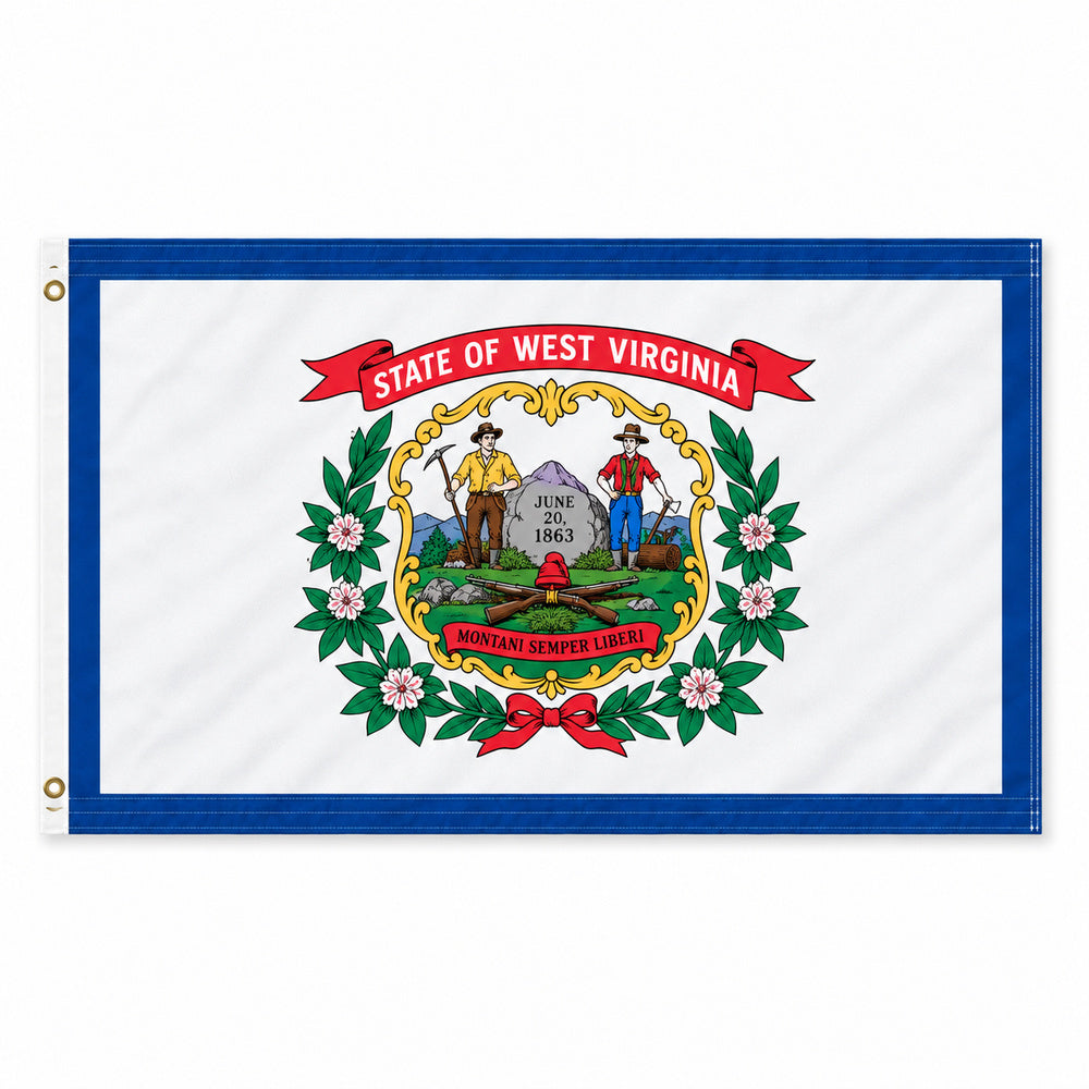 West Virginia State Flag 3x5