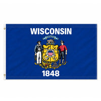 Wisconsin State Flag 3x5