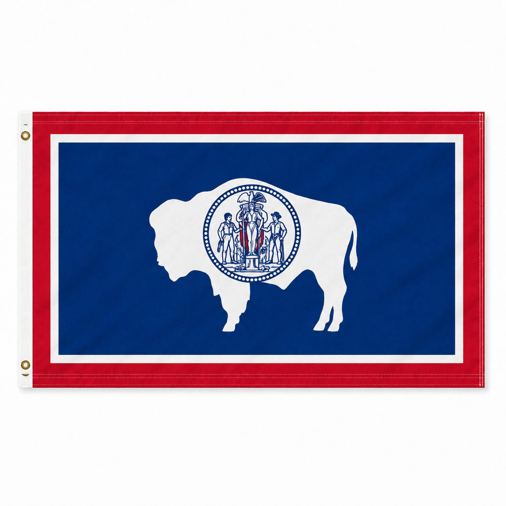 Wyoming State Flag 3x5