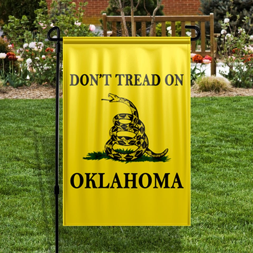 Don't Tread On Oklahoma Yard Flag- Limited Edition Garden Flag