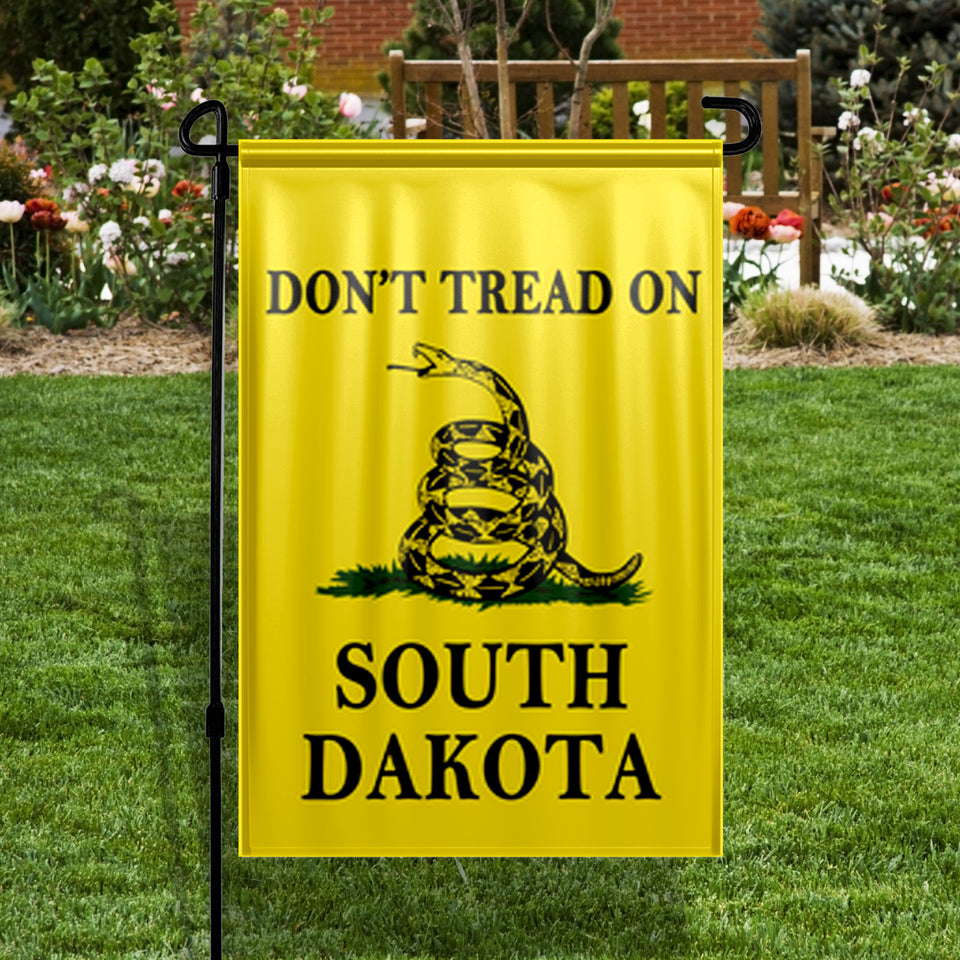 Don't Tread On South Dakota Yard Flag- Limited Edition Garden Flag