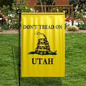 Don't Tread On Utah Yard Flag- Limited Edition Garden Flag