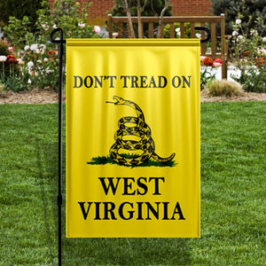 Don't Tread On West Virginia Yard Flag- Limited Edition Garden Flag