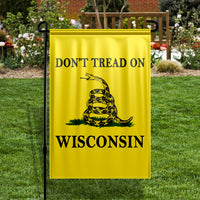 Don't Tread On Wisconsin Yard Flag- Limited Edition Garden Flag