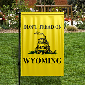 Don't Tread On Wyoming Yard Flag- Limited Edition Garden Flag