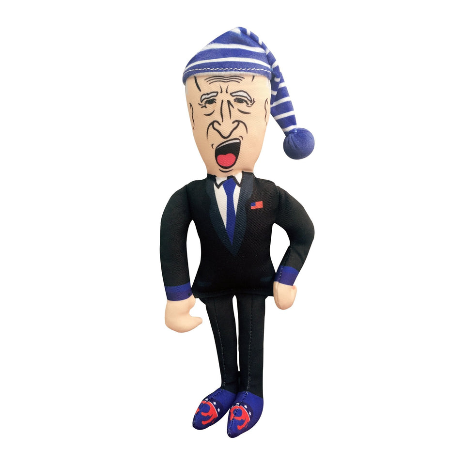 Joe Biden Kamala Harris & Nancy Pelosi Starter Pack Tough Plush Dog Chew Toys with Squeakers - Official Republican Dogs