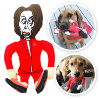Kamala & Nancy Tough Plush Dog Chew Toys with Squeakers - Official Republican Dogs Bundle