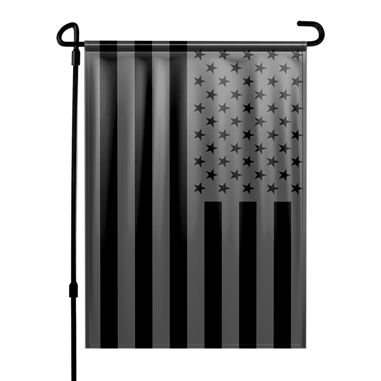 Black American Yard Flag