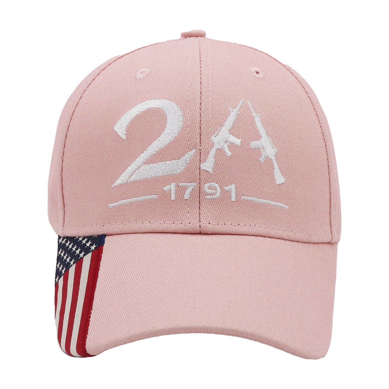 2nd Amendment 2A Limited Edition Pink Embroidered Hat