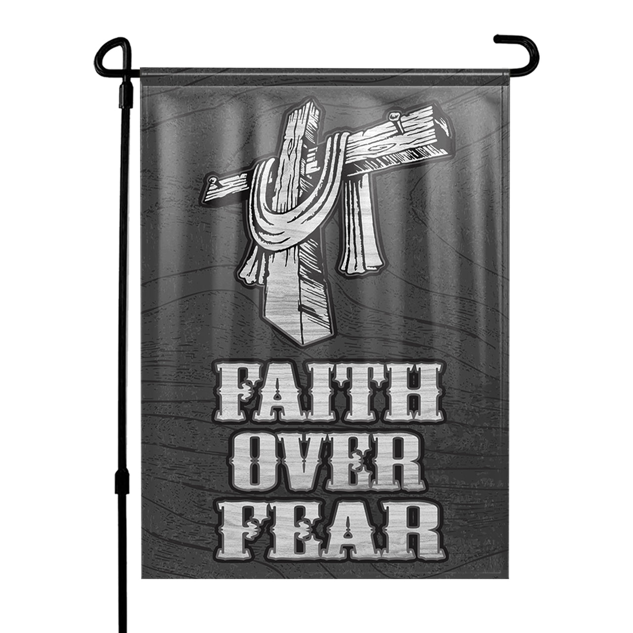 Faith Over Fear Yard Flag
