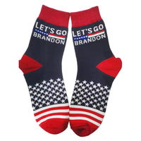 Let's Go Brandon Red Socks