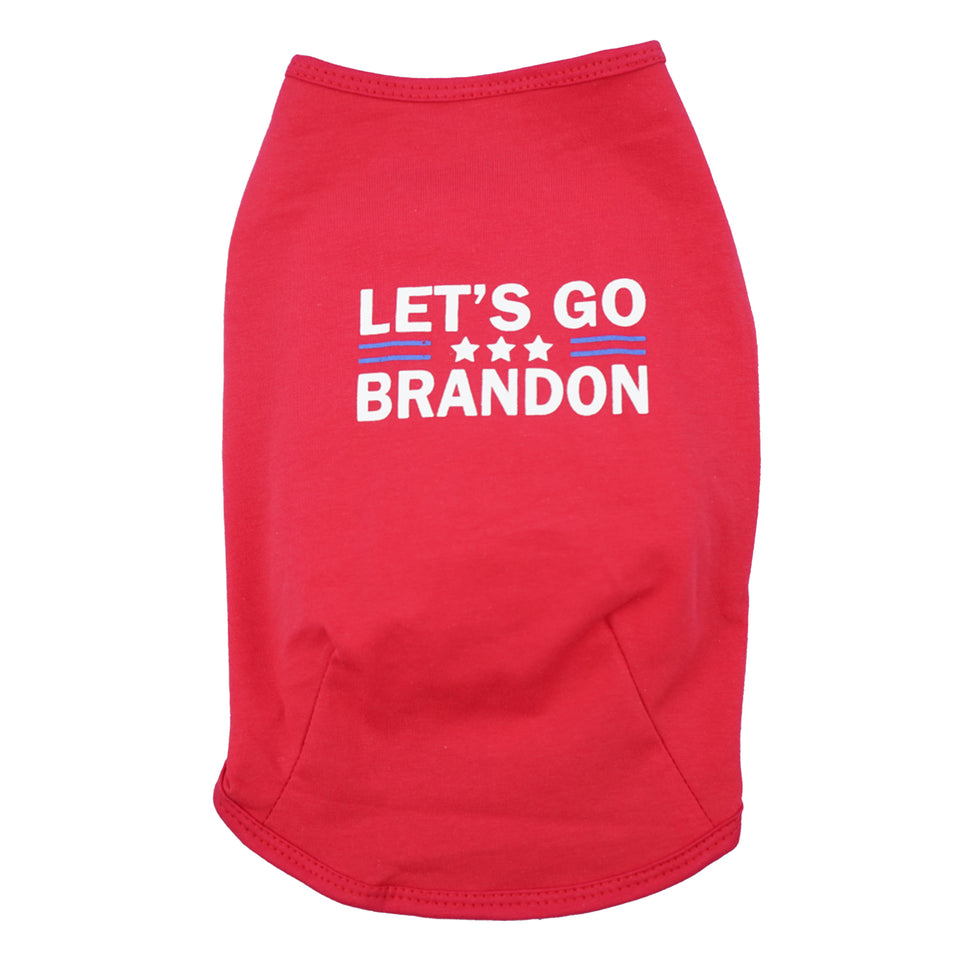Let's Go Brandon Dog Shirt