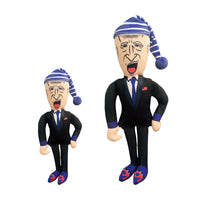 Extra Large Joe Biden Kamala Harris & Nancy Pelosi Starter Pack Tough Plush Dog Chew Toys with Squeakers - Official Republican Dogs