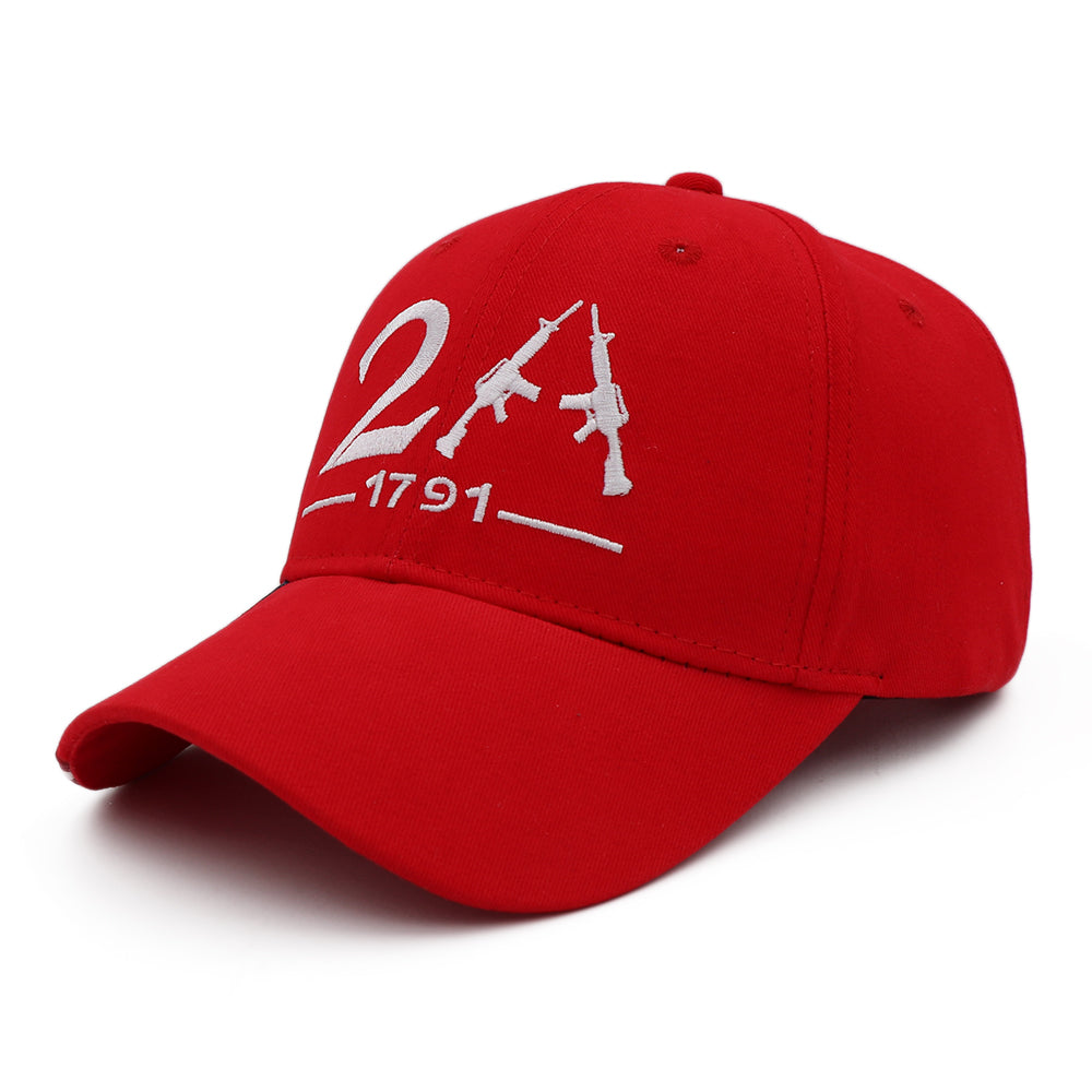 2nd Amendment 2A Limited Edition Red Embroidered Hat