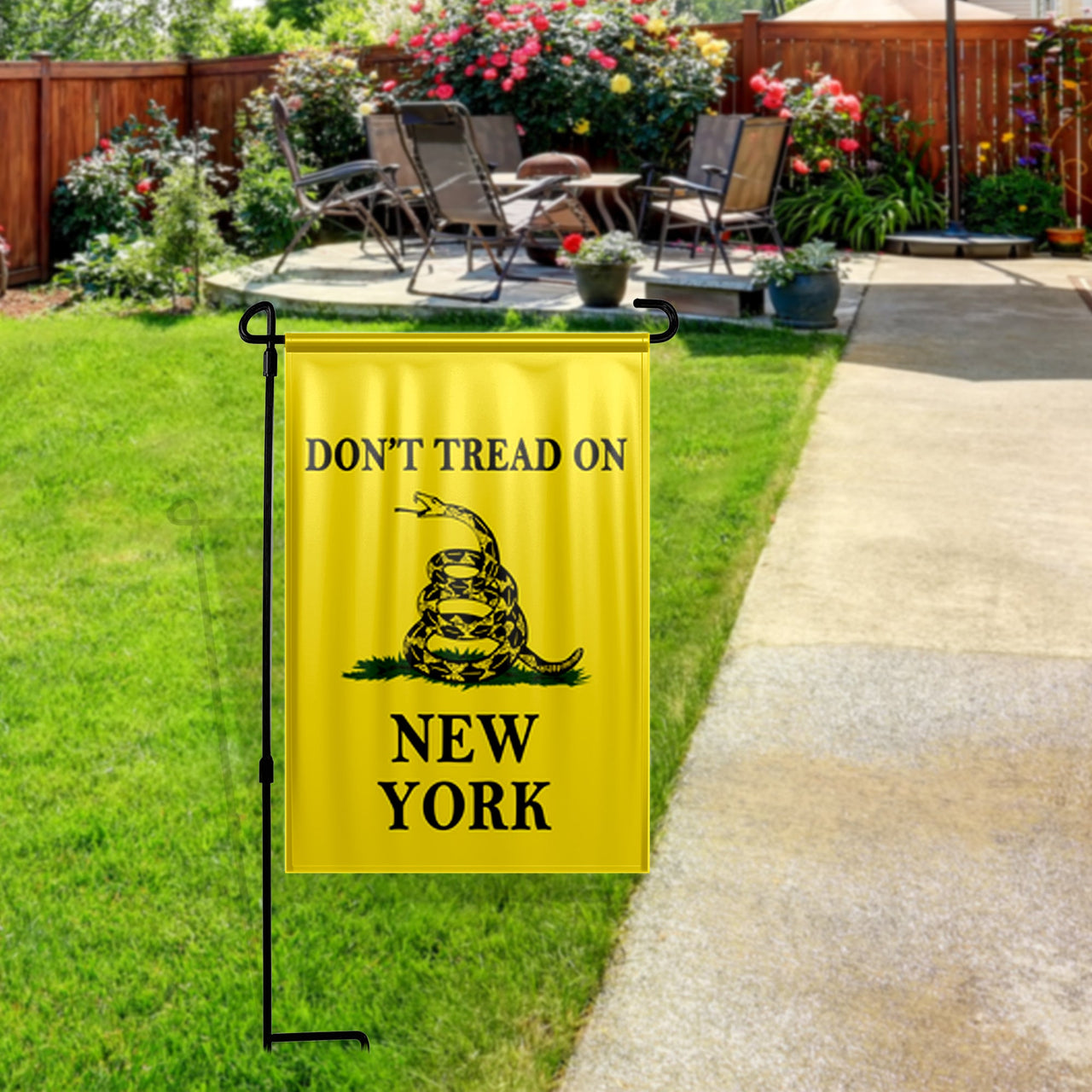 Don't Tread On New York Yard Flag- Limited Edition Garden Flag