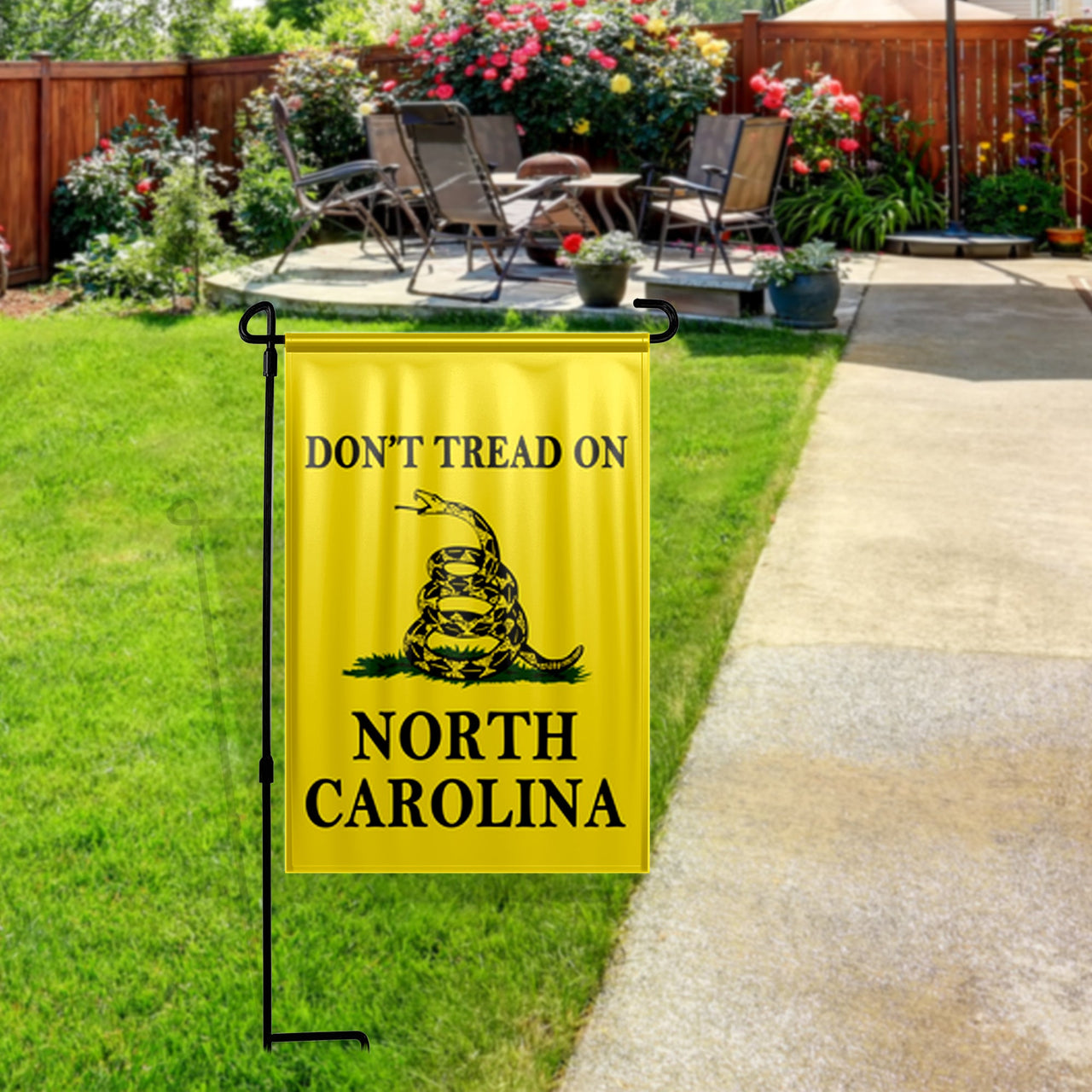 Don't Tread On North Carolina Yard Flag- Limited Edition Garden Flag