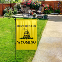 Don't Tread On Wyoming Yard Flag- Limited Edition Garden Flag