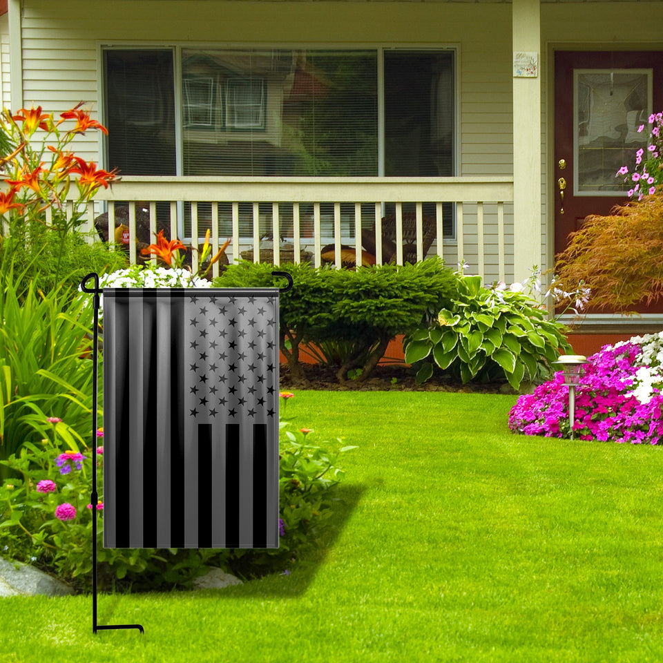 Black American Yard Flag