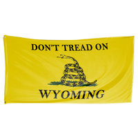 Don't Tread on Wyoming 3 x 5 Gadsden Flag - Limited Edition