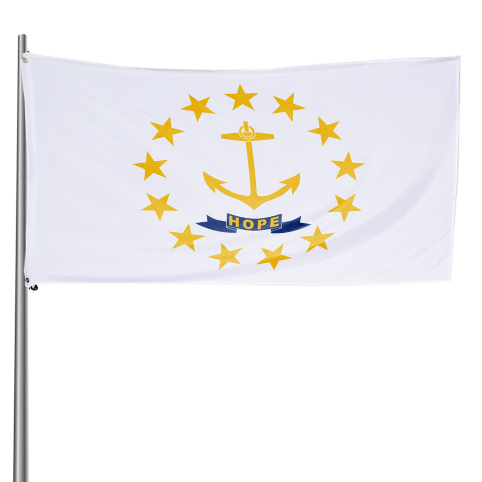 Rhode Island State Flag 3 x 5 Feet