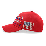 Florida For Desantis Limited Edition Red Embroidered Hat