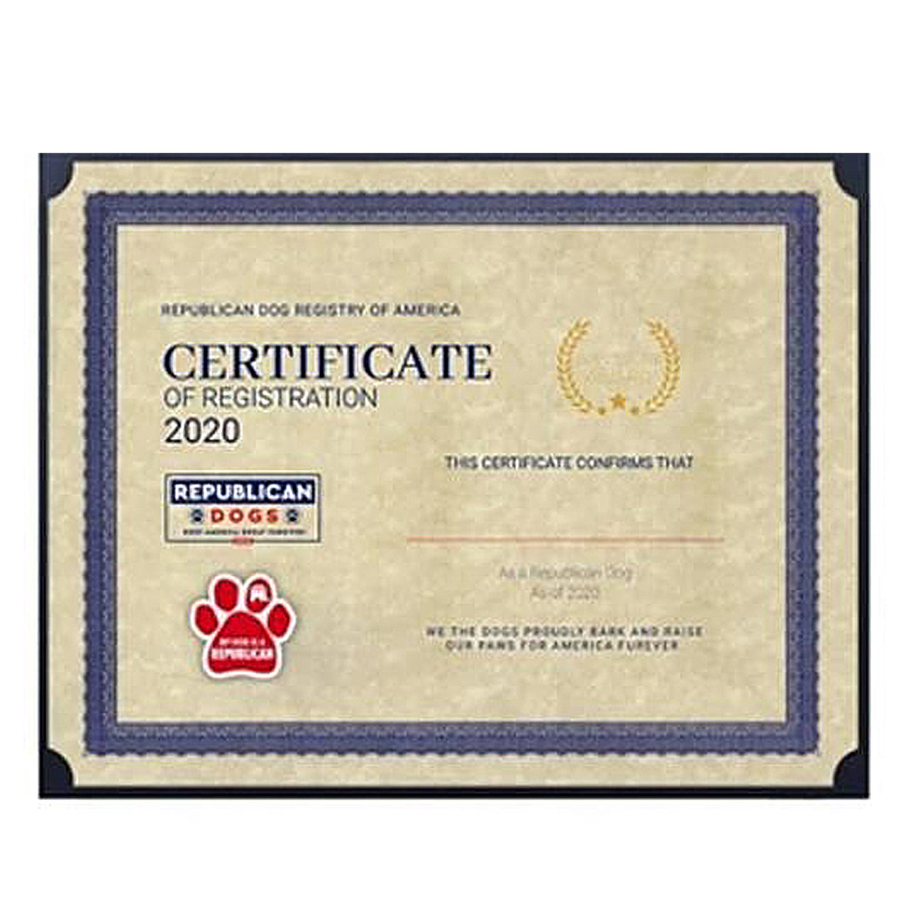 Republican Dog Registry