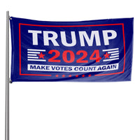 Ultimate Starter Pack - Includes Make Votes Count Again 3 x 5 Flag - Garden Flag - Embroidered Hat