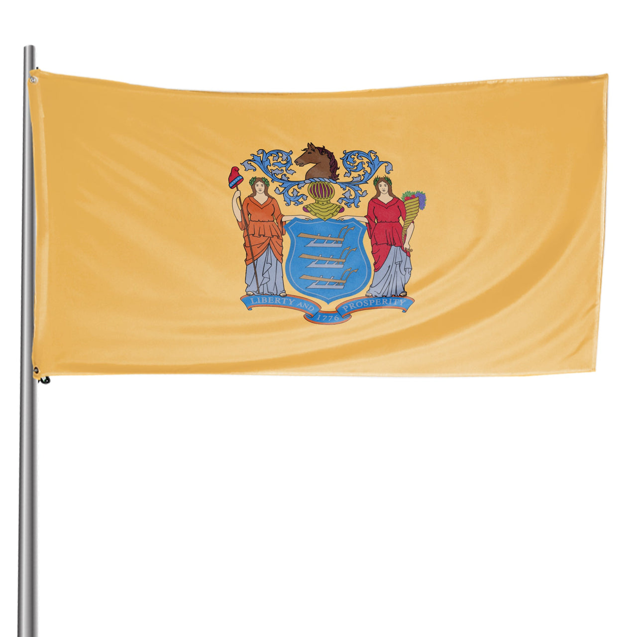 New Jersey State Flag 3 x 5 Feet