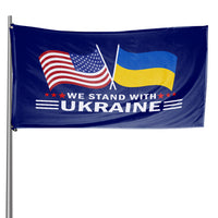 We Stand With Ukraine Limited Edition 3 x 5 Flag