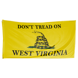 Don't Tread on West Virginia 3 x 5 Gadsden Flag - Limited Edition