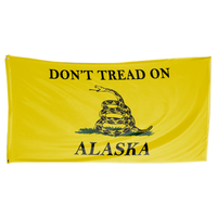 Don't Tread on Alaska 3 x 5 Gadsden Flag - Limited Edition