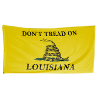 Don't Tread on Louisiana 3 x 5 Gadsden Flag - Limited Edition