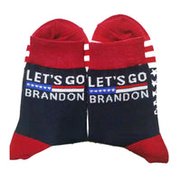 Let's Go Brandon Red Socks