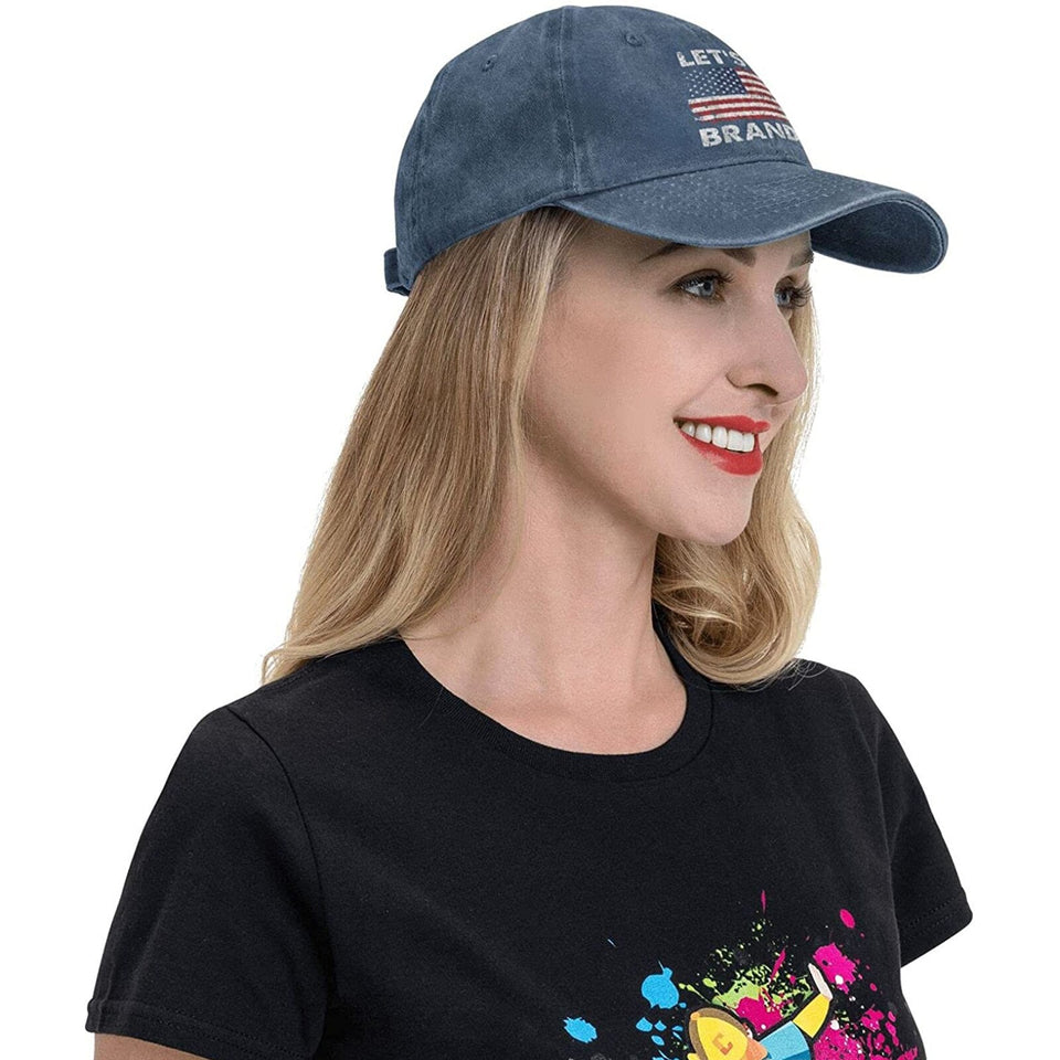 Let's Go Brandon Limited Edition Jean Embroidered Hat