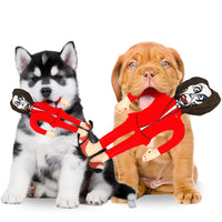 Extra Large Joe Biden Kamala Harris & Nancy Pelosi Starter Pack Tough Plush Dog Chew Toys with Squeakers - Official Republican Dogs