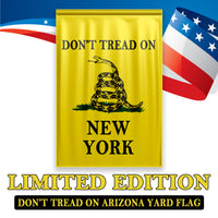 Don't Tread On New York Yard Flag- Limited Edition Garden Flag