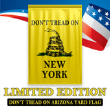 Don't Tread On New York Yard Flag- Limited Edition Garden Flag