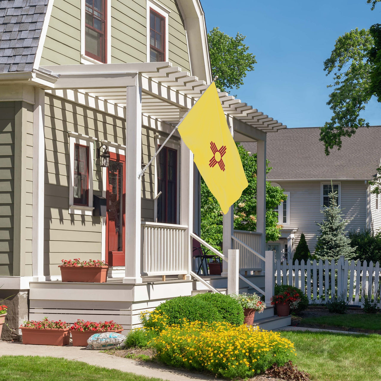New Mexico State Flag 3 x 5 Feet