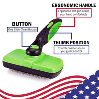 Republican Dog Brush Grooming Tool for Deshedding