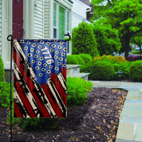 1776 Bullet Hole Yard Flag