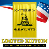 Don't Tread On Massachusetts Yard Flag- Limited Edition Garden Flag