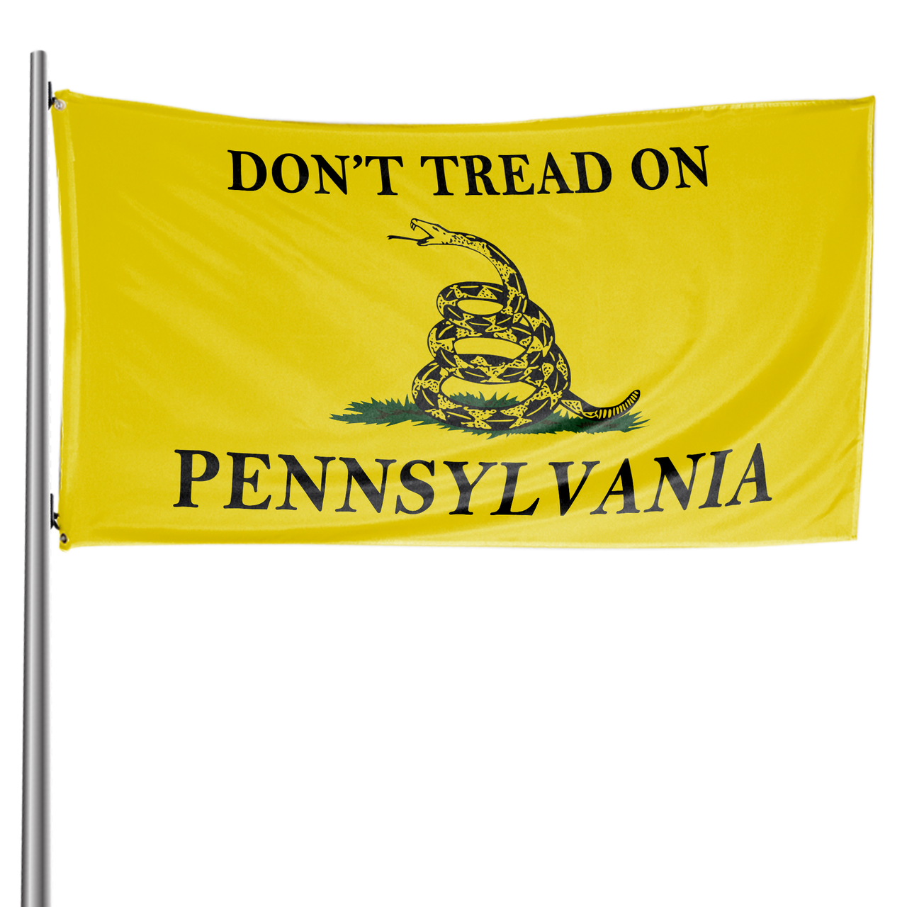 Don't Tread on Pennsylvania 3 x 5 Gadsden Flag - Limited Edition