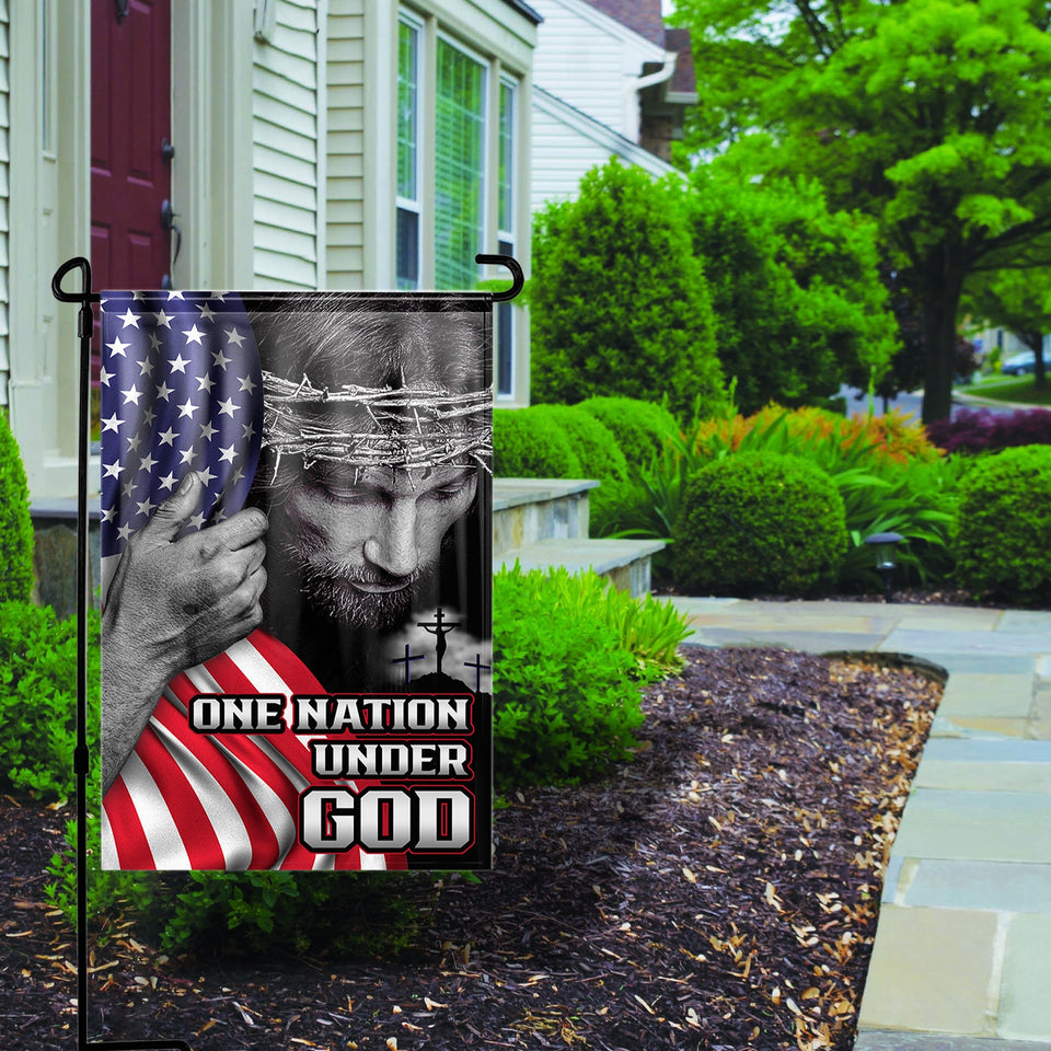 One Nation Under God Limited Edition Yard Flag