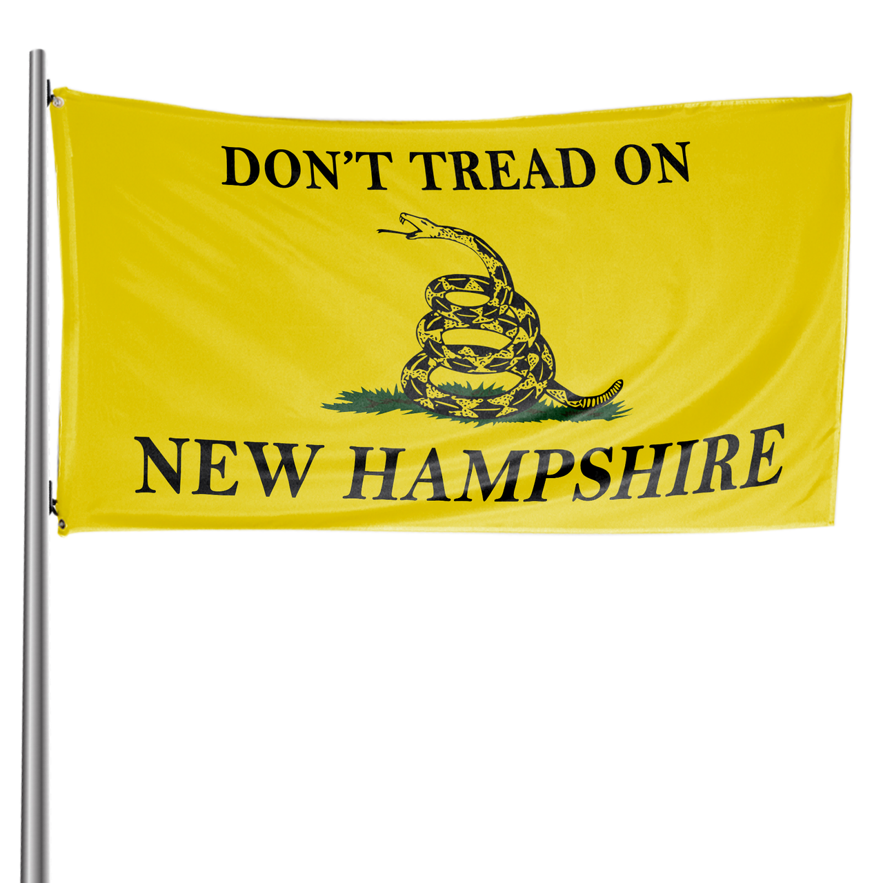 Don't Tread on New Hampshire 3 x 5 Gadsden Flag - Limited Edition
