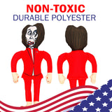 Nancy Pelosi Tough Plush Dog Chew Toy with Squeaker - Official Republican Dogs