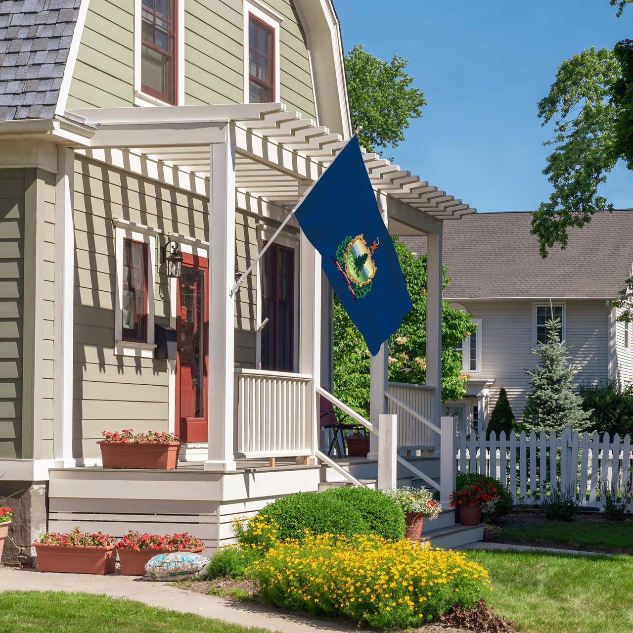 Vermont State Flag 3 x 5 Feet