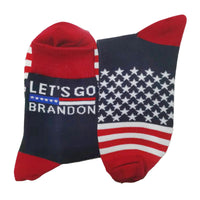 Let's Go Brandon Red Socks