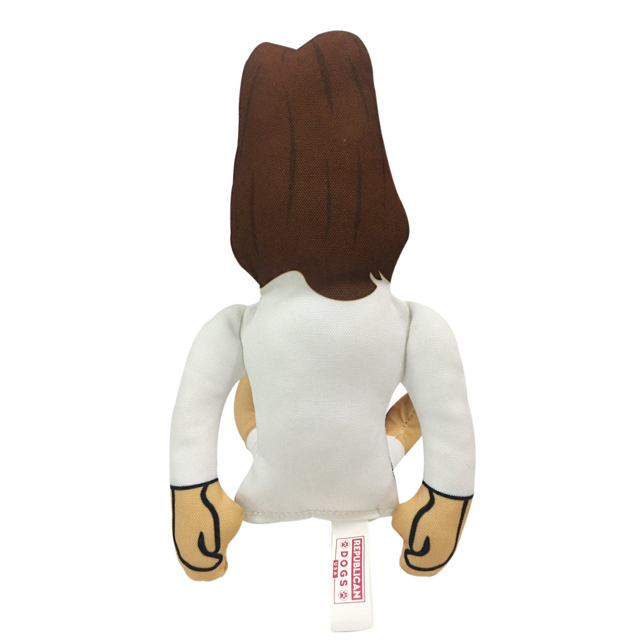 Kamala Harris Tough Plush Dog Chew Toy with Squeaker - Official Republican Dogs