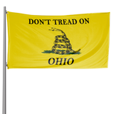 Don't Tread on Ohio 3 x 5 Gadsden Flag - Limited Edition