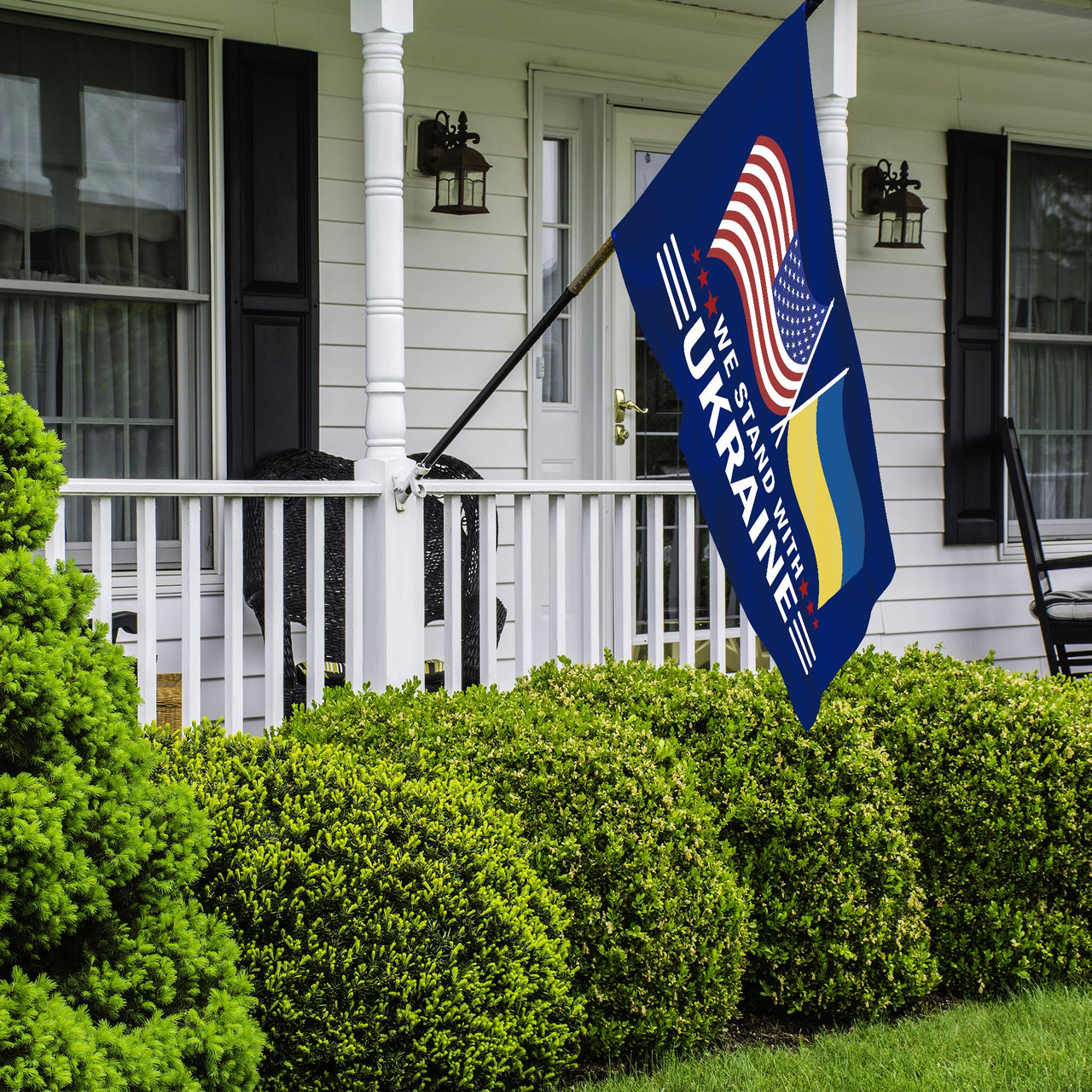 We Stand With Ukraine Limited Edition 3 x 5 Flag